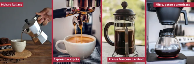 ABC de los tipos de cafeteras ¿Cuáles son sus diferencias?